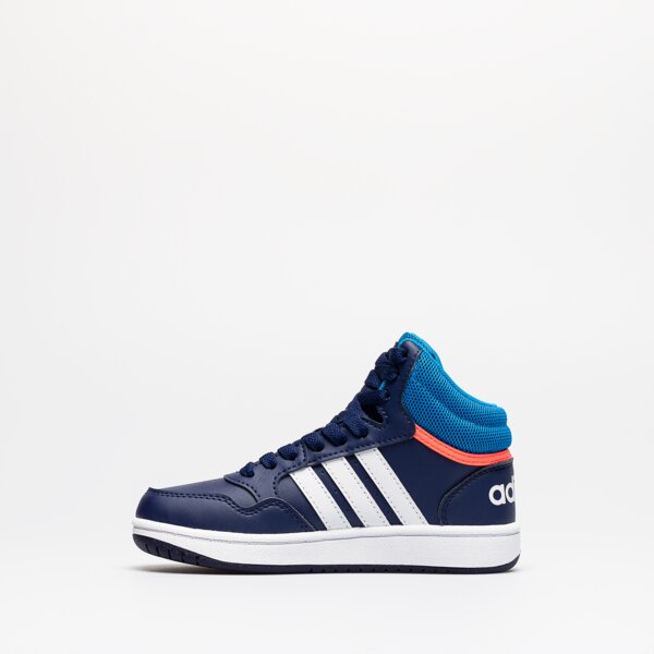 Buty dziecięce ADIDAS HOOPS MID 3.0 K gw0400 kolor granatowy