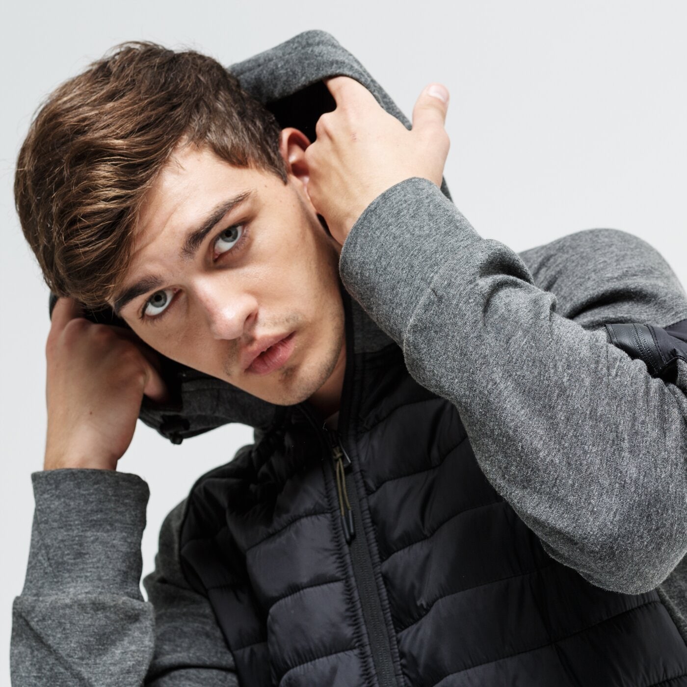 Kurtka przejściowa męska UMBRO KURTKA SORSAVESI ul39kum46001 kolor czarny