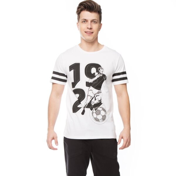 Koszulka męska UMBRO T-SHIRT BALLO ul16tsm83001 kolor biały