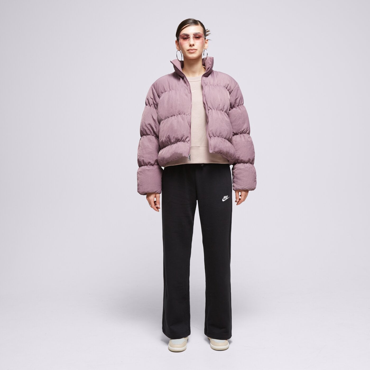 Kurtka zimowa damska JORDAN KURTKA ZIMOWA W J  fb5149-508 kolor fioletowy