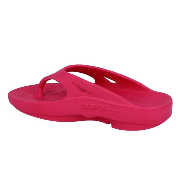 Klapki damskie OOFOS OORIGINAL THONG 1000fucsiaw kolor fioletowy