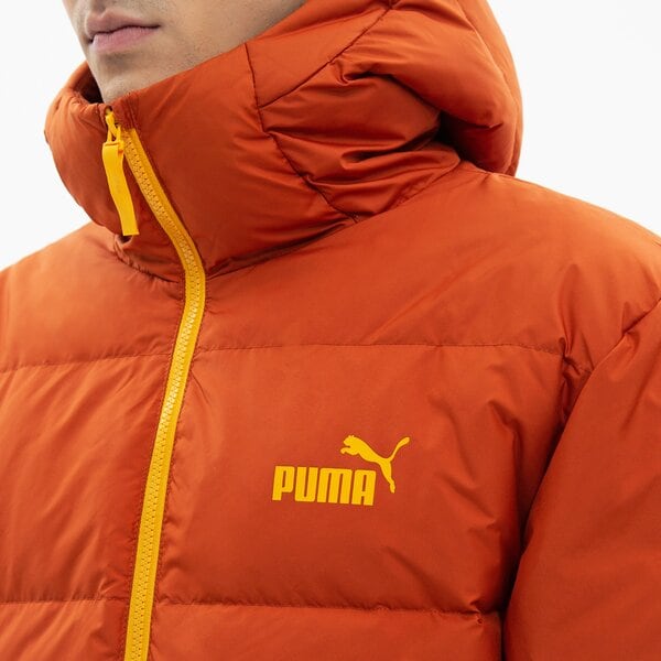 Kurtka zimowa męska PUMA KURTKA ZIMOWA PUMA POWER HOODED DOWN PUFFER 849335 64 kolor granatowy