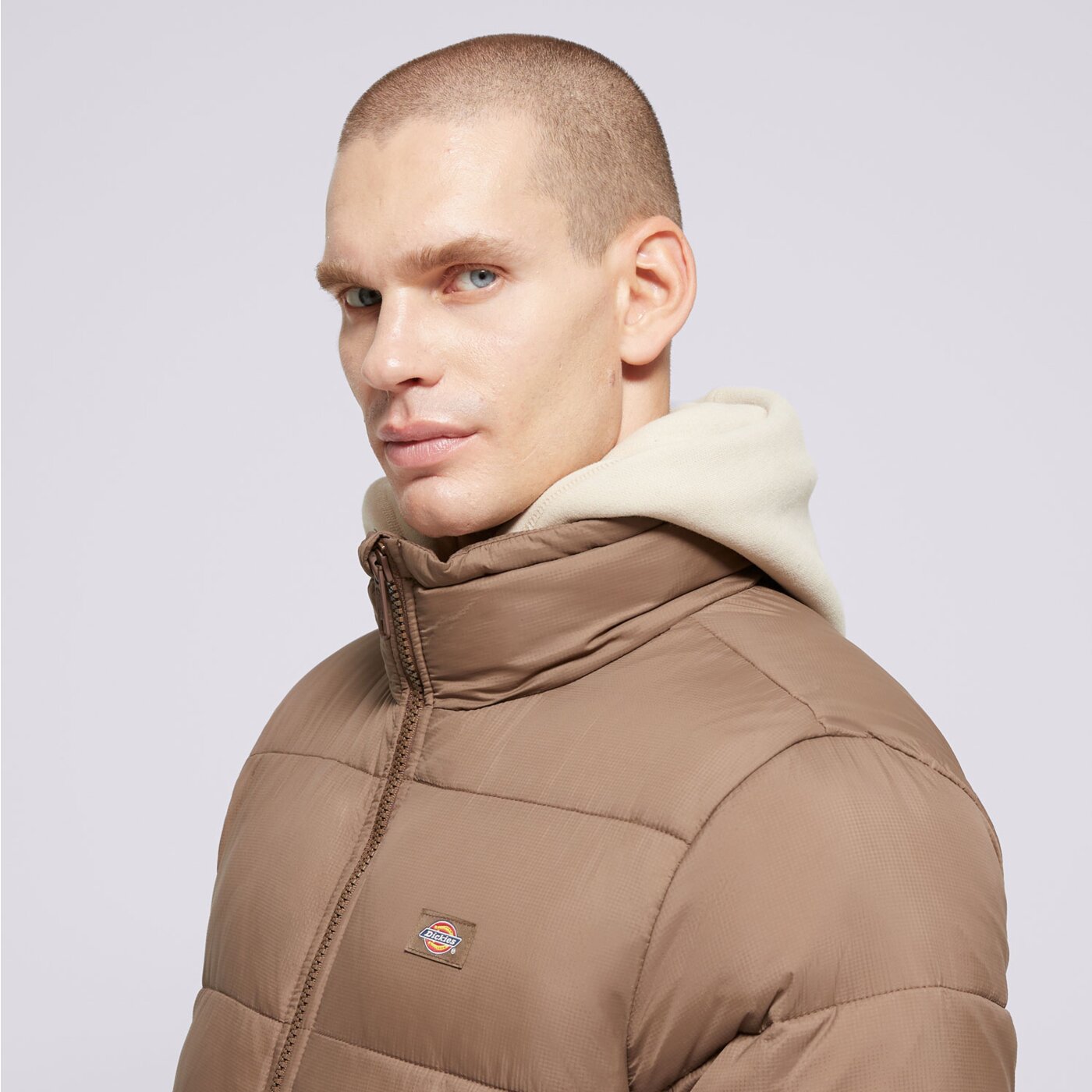 Kurtka zimowa męska DICKIES KURTKA ZIMOWA WALDENBURG JACKET dk0a4xp2mr11 kolor brązowy