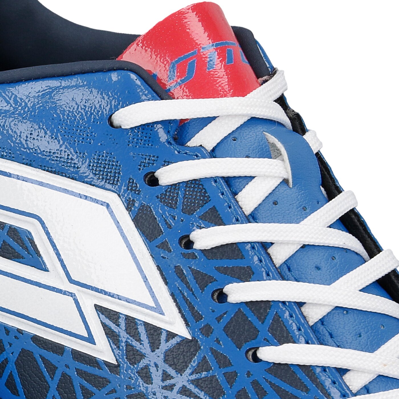 Buty piłkarskie dla dzieci LOTTO LZG 700 IX TF JR s9685 kolor niebieski