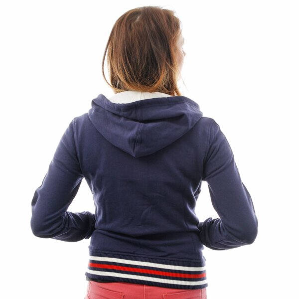Bluza damska ADIDAS BLUZA   S COLL HOOD TT x30918 kolor granatowy