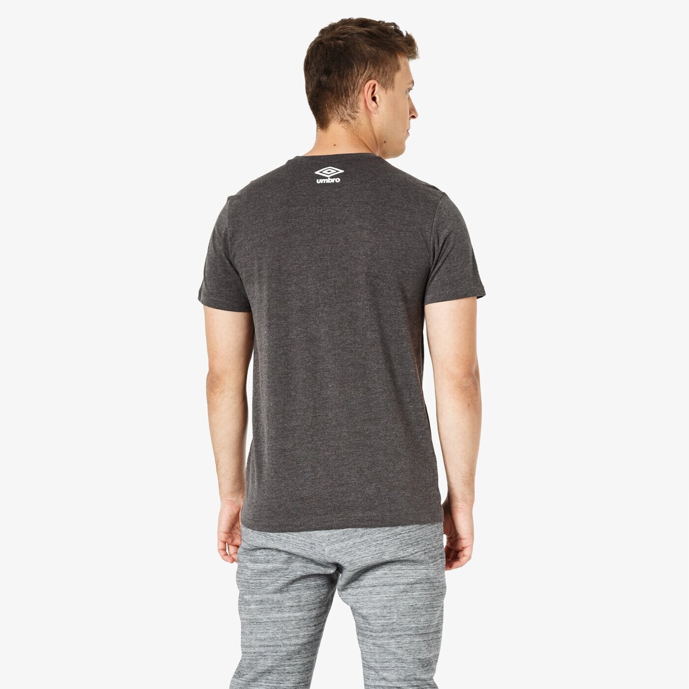 Koszulka męska UMBRO T-SHIRT SS FIRM ul38tsm48001 kolor szary