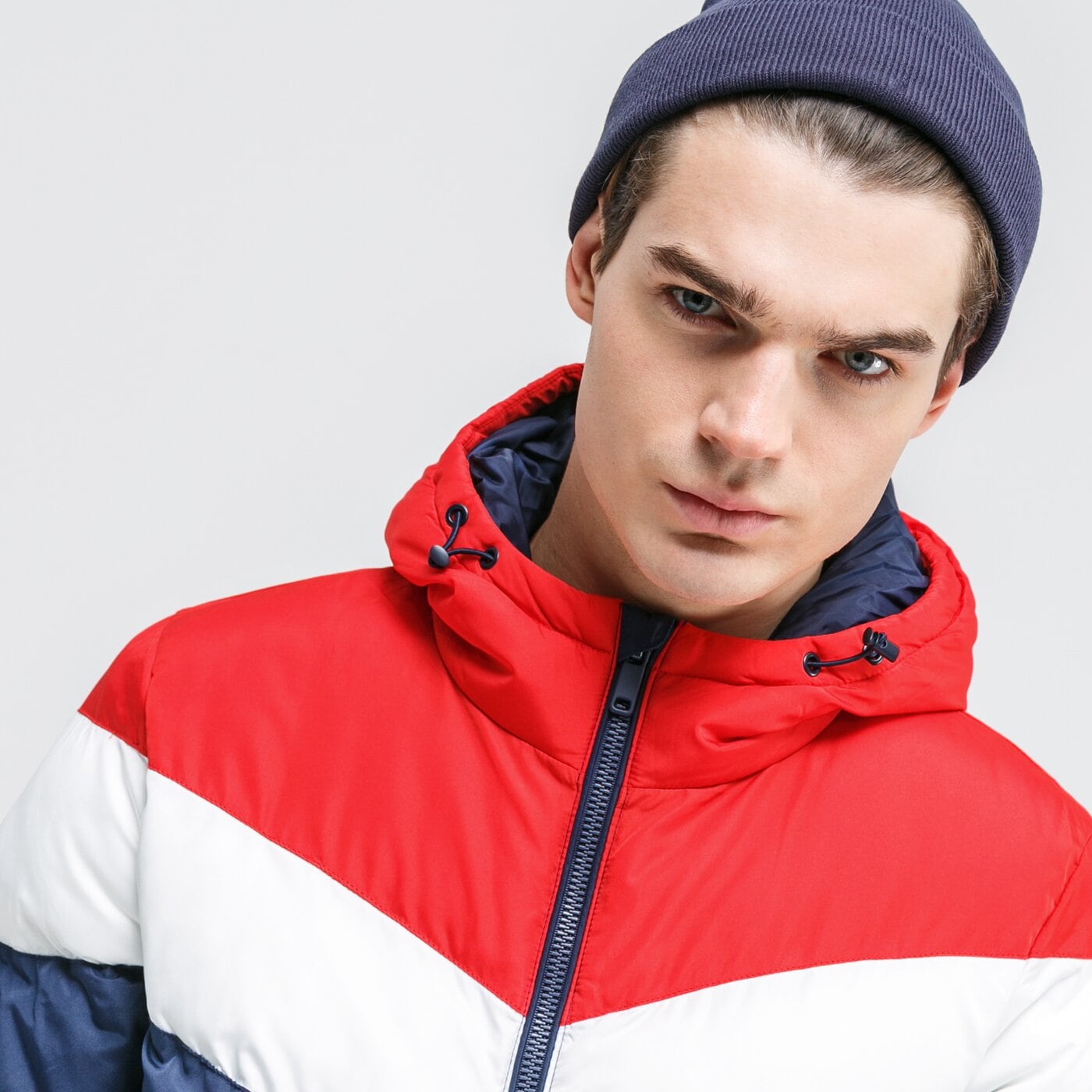 Kurtka zimowa męska LOTTO KURTKA BOMBER CERVINO II HD PL 214385-1zm kolor granatowy