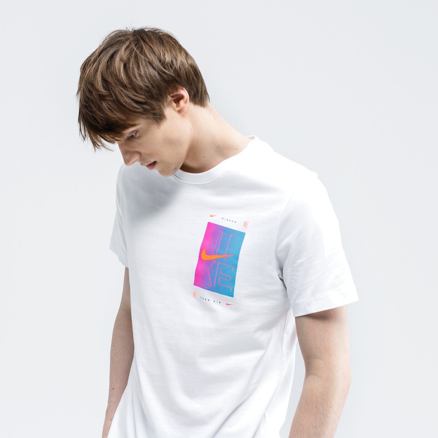 Koszulka męska NIKE T-SHIRT M NSW SNKR CLTR 5 ck2790-100 kolor biały