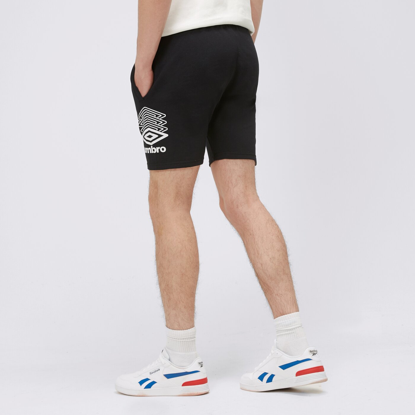 Spodenki męskie UMBRO SZORTY FW TERRACE 66209u-060 kolor czarny