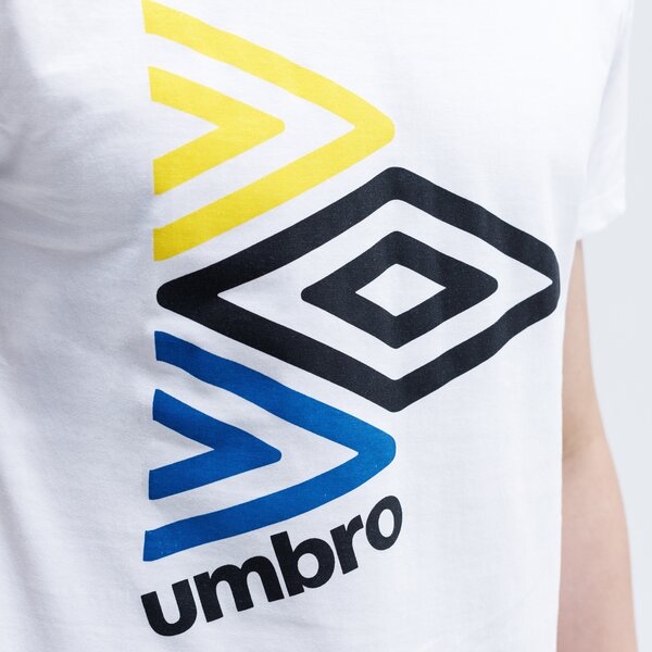 Koszulka męska UMBRO T-SHIRT ODELO ul120tsm74003 kolor biały