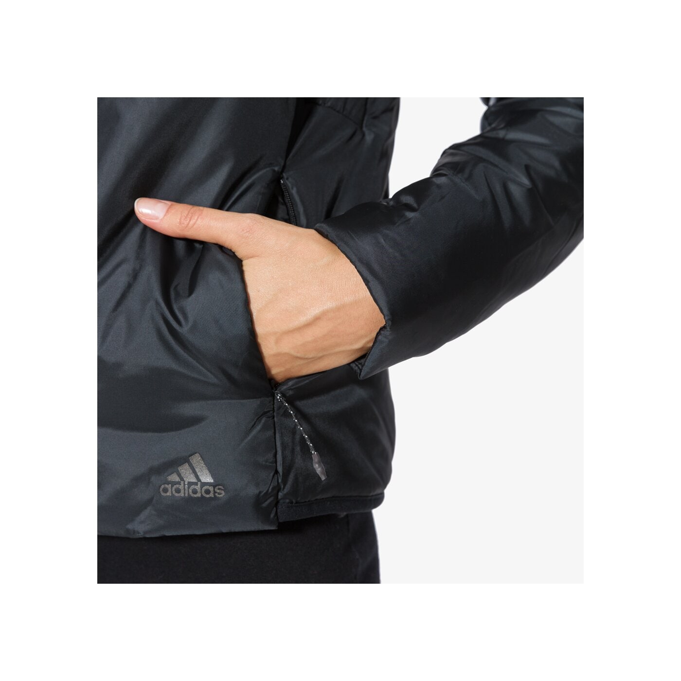 Kurtka zimowa damska ADIDAS KURTKA W CYTINS bq1954 kolor czarny