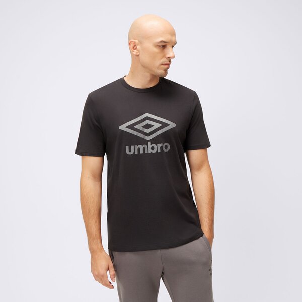 Koszulka męska UMBRO T-SHIRT LARGE LOGO 66413u-78f kolor czarny