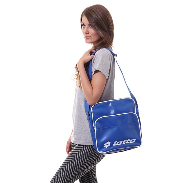 Torba sportowa damska LOTTO TORBA SIR BLUE lo14bug16a kolor niebieski