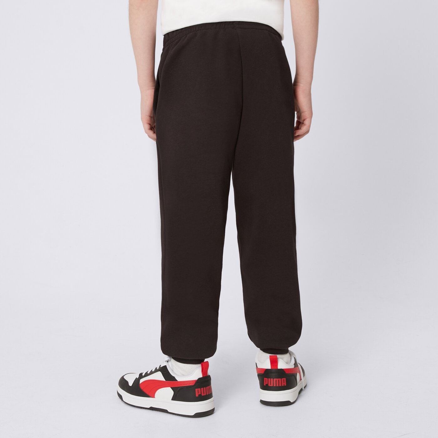 Spodnie dziecięce PUMA SPODNIE ESS NO. 1 LOGO TR PS 684914 01 kolor czarny