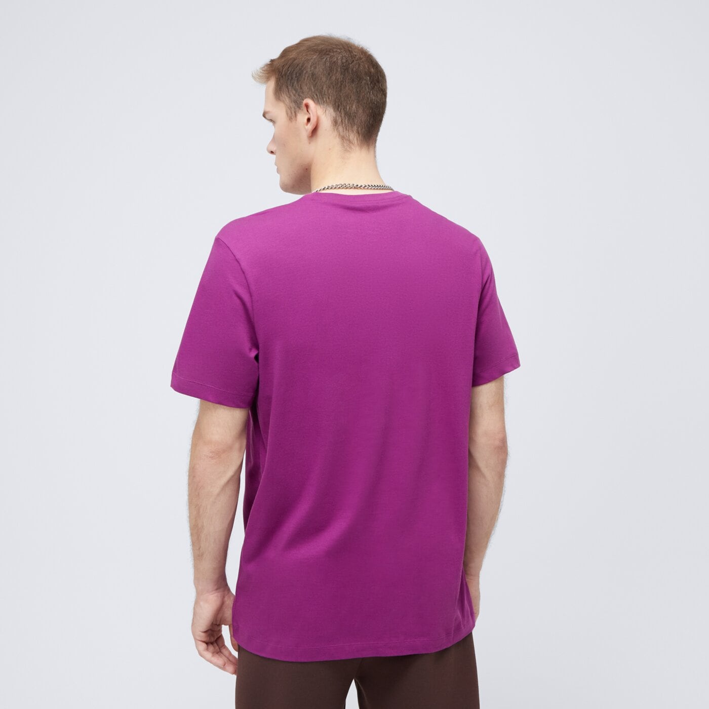 Koszulka męska NIKE T-SHIRT SPORTSWEAR CLUB ar4997-504 kolor brązowy