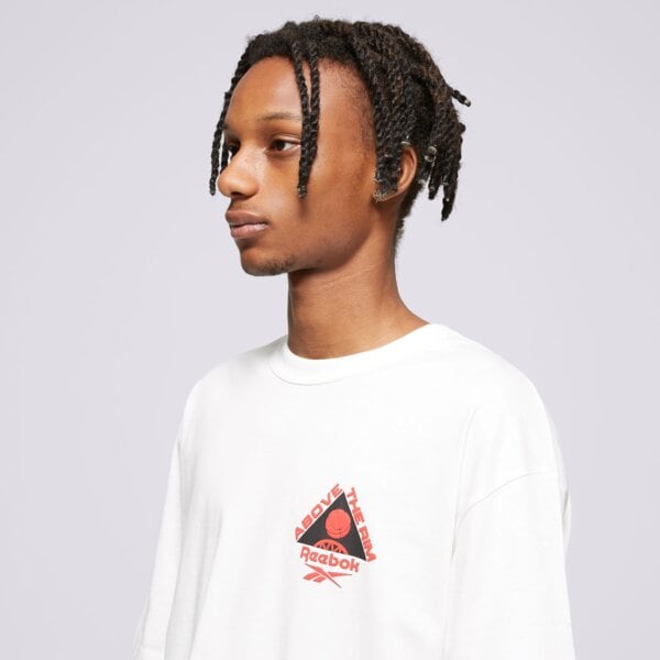 Koszulka męska REEBOK T-SHIRT ATR HOOPWEAR TEE 100205178 kolor biały