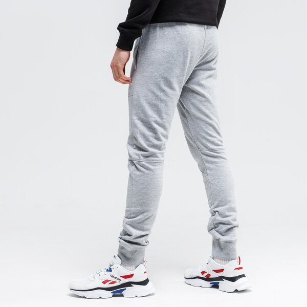 Spodnie dresowe męskie UMBRO SPODNIE SLIM FIT FLEECE 65677u-263 kolor szary