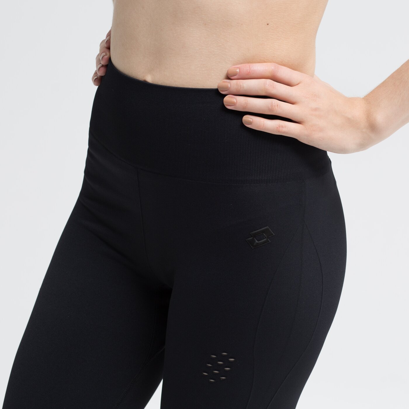 Spodnie dresowe damskie LOTTO LEGGINGS KABOCHA lo39spd27001 kolor czarny