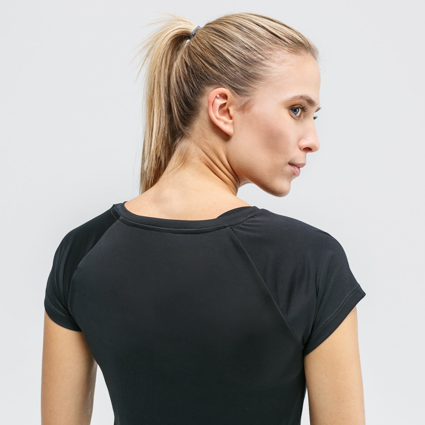 Koszulka damska LOTTO T-SHIRT VABENE W III PRT3 PL 214257-1cl kolor czarny