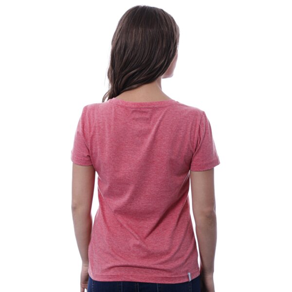 Koszulka damska REEBOK T-SHIRT MELANGE TEE z08594 kolor różowy