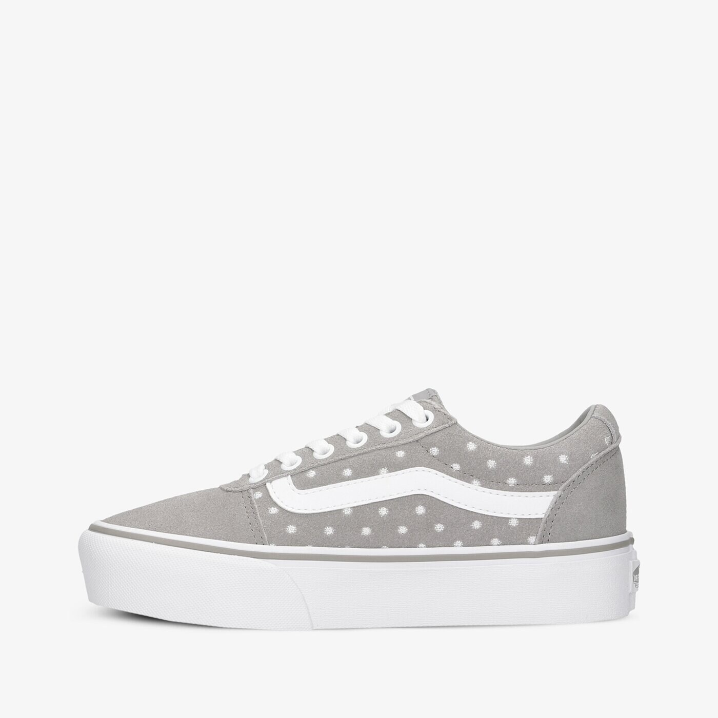 Buty sportowe damskie VANS WM WARD PLATFORM vn0a3tlca3s1 kolor szary
