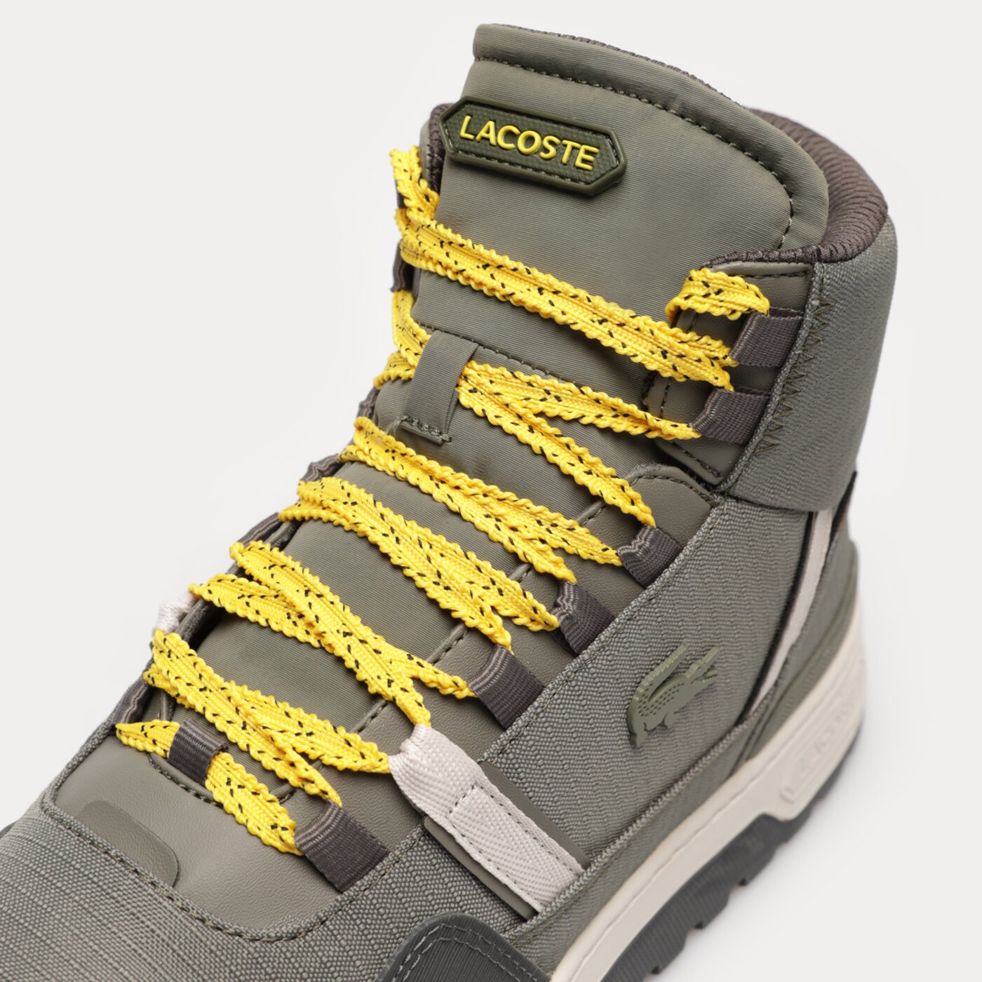 Buty outdoor męskie LACOSTE T-CLIP WNTR MID 223 1 SMA  746sma0086da7 kolor szary