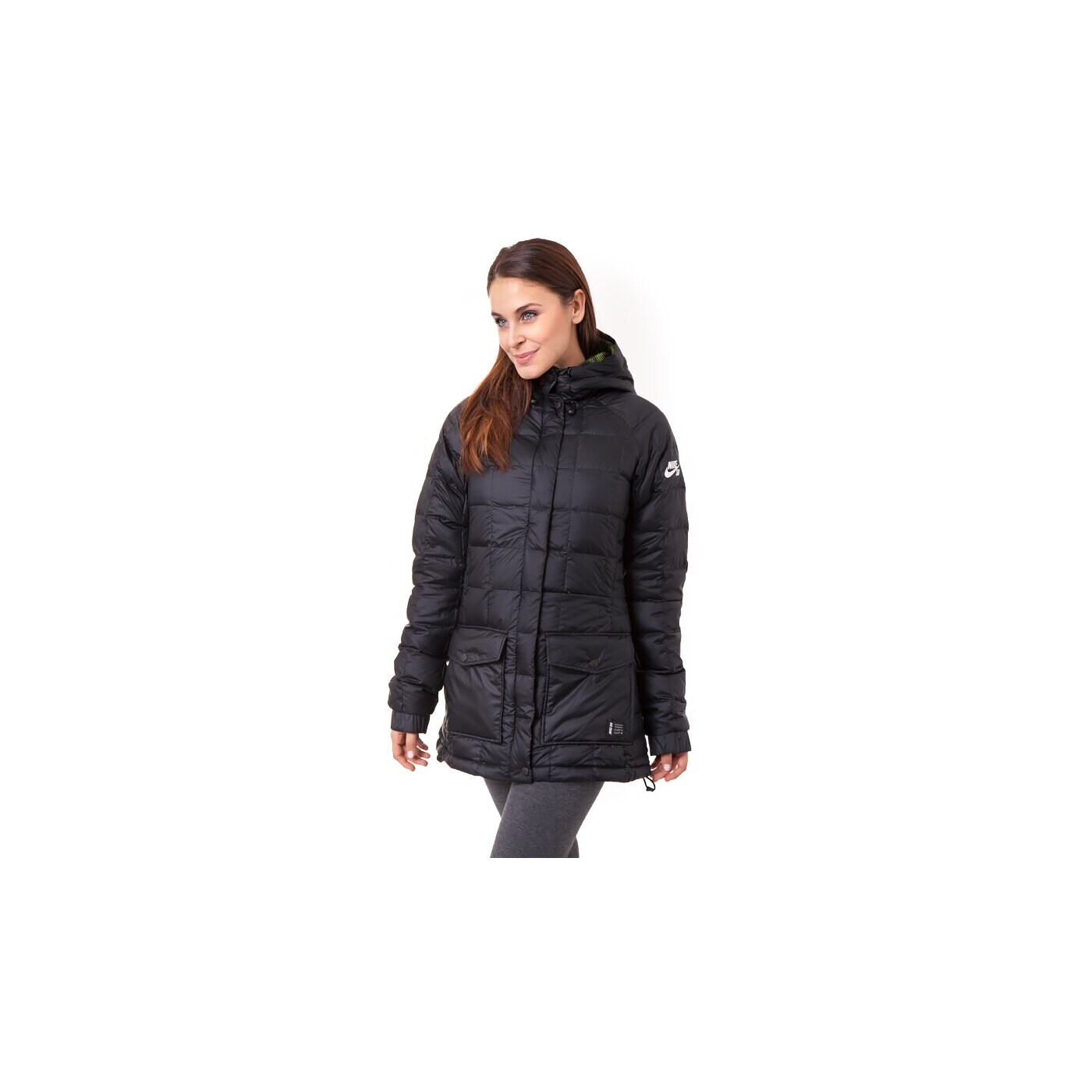 Kurtka zimowa damska NIKE KURTKA 700 DOWN JACKET 615760010 kolor czarny