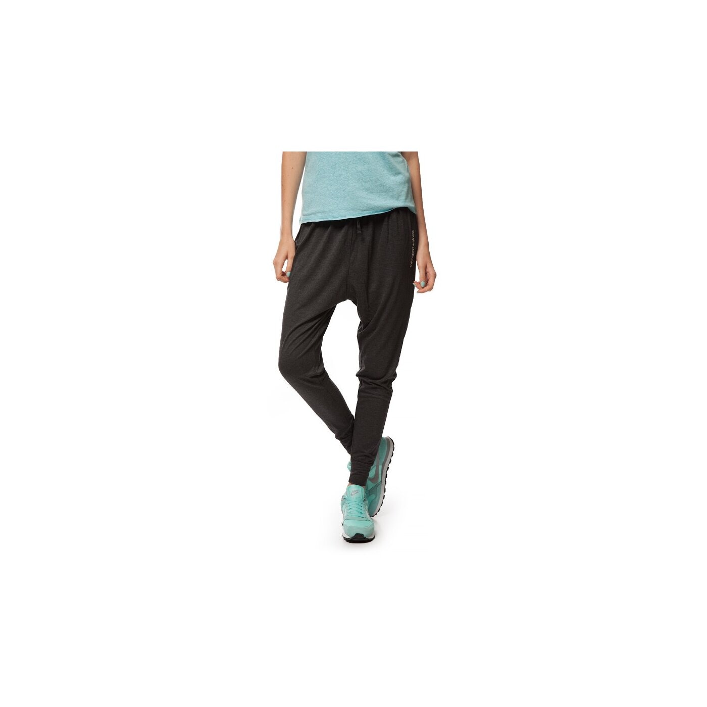Spodnie dresowe damskie LOTTO SPODNIE PANTS ODETTE r6904 kolor szary