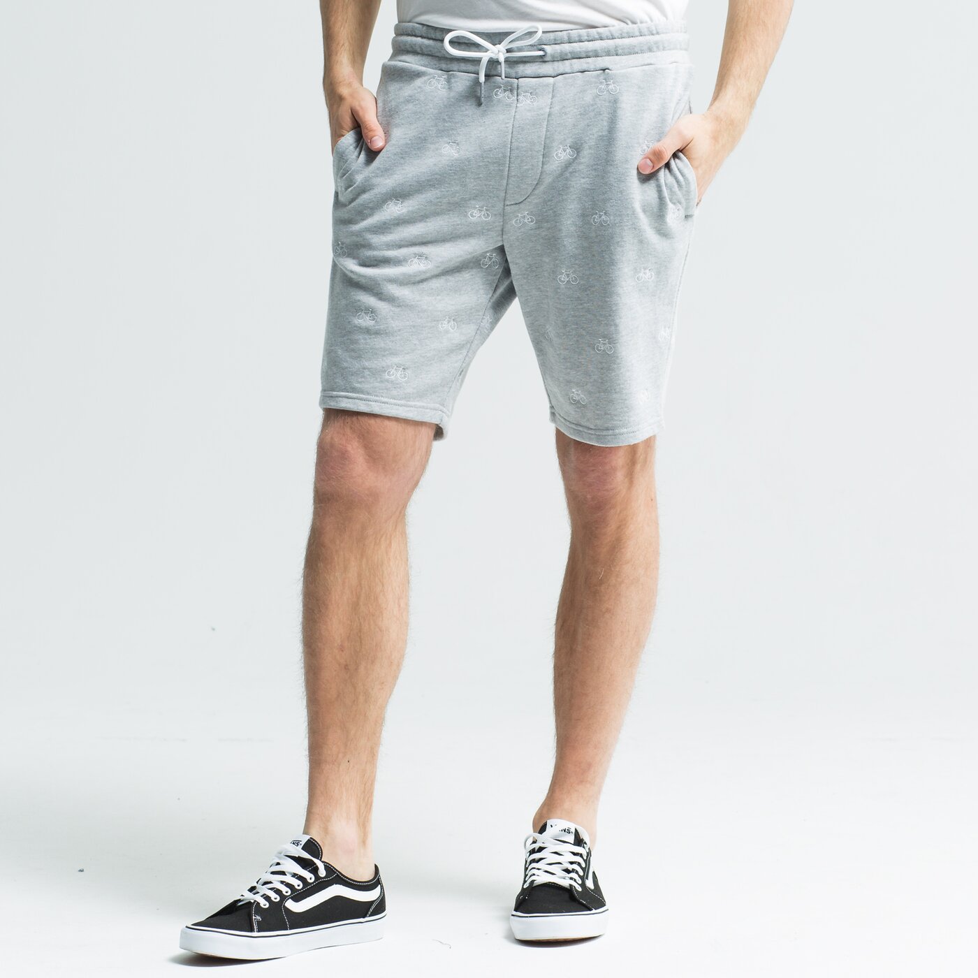 Spodenki męskie FEEWEAR SZORTY SACABA fw19szm03002 kolor szary