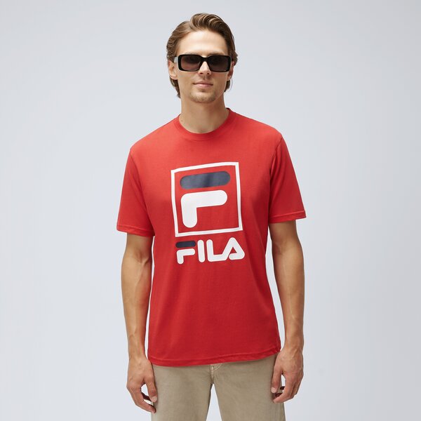 Koszulka męska FILA T-SHIRT FELIX ss19spm010640 kolor czerwony