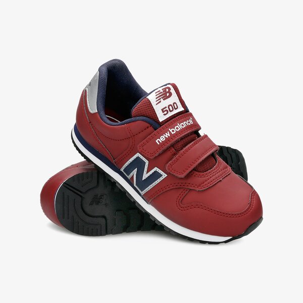 Buty dziecięce NEW BALANCE KV500DBY kv500dby kolor bordowy