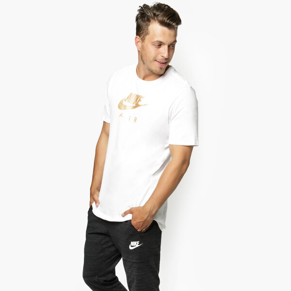 Koszulka męska NIKE T-SHIRT M AIR HRTGE VIRU 847521100 kolor biały