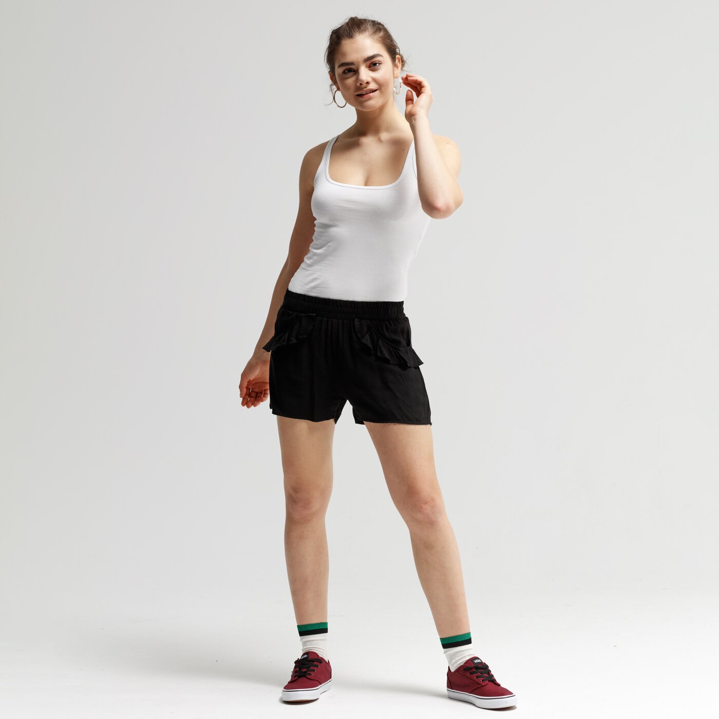 Spodenki damskie FEEWEAR SZORTY TAPAJOS fw19szd22002 kolor czarny