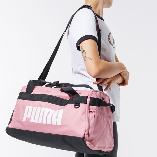 Torba sportowa damska PUMA TORBA CHALLENGER DUFFEL BAG S 7662006 kolor różowy