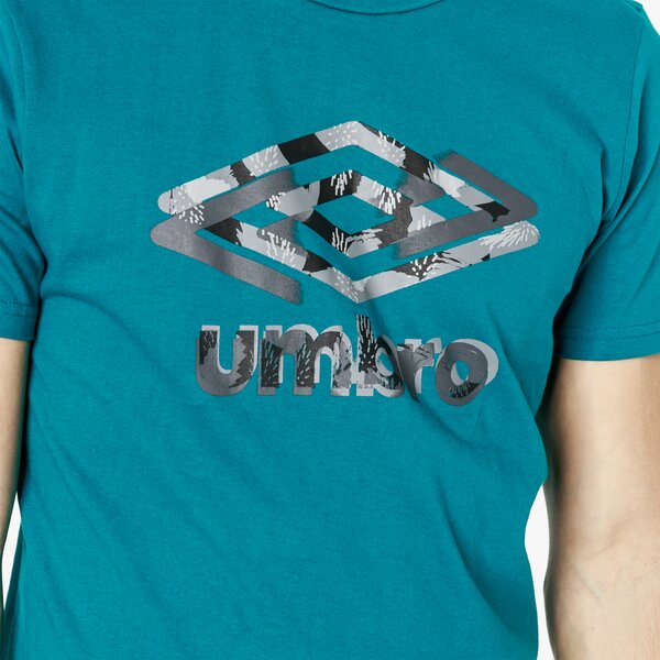 Koszulka męska UMBRO T-SHIRT SS ONERT ul19tsm28003 kolor zielony