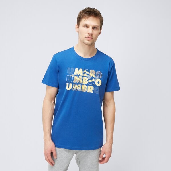 Koszulka męska UMBRO T-SHIRT MEDHO ul123tsm03003 kolor granatowy