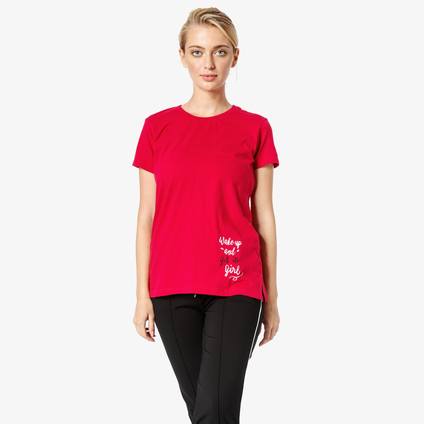 Koszulka damska LOTTO T-SHIRT SS GLEE lo38tsd20001 kolor czerwony