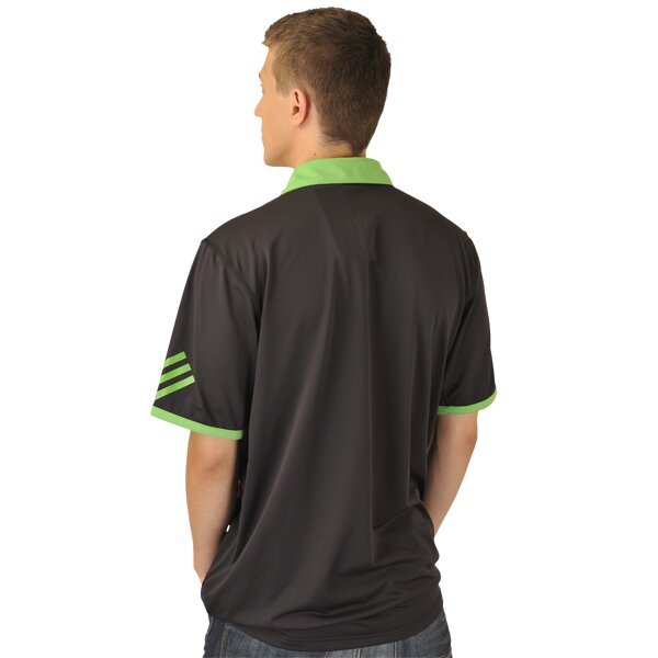 Koszulka polo męska ADIDAS POLO ADIZERO THEME POLO v39036 kolor czarny