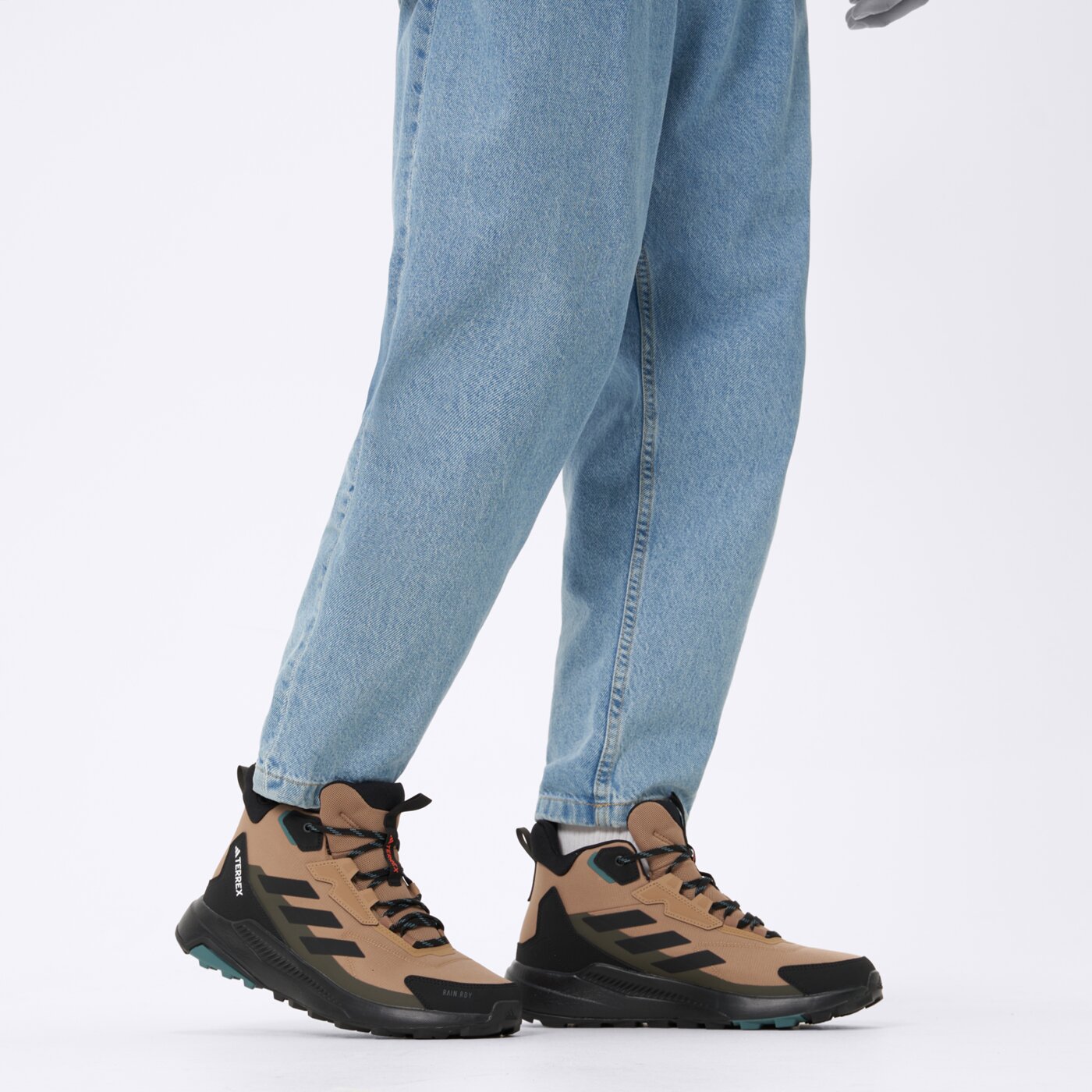 Buty outdoor męskie ADIDAS TERREX ANYLANDER MID R.RDY jq9963 kolor brązowy