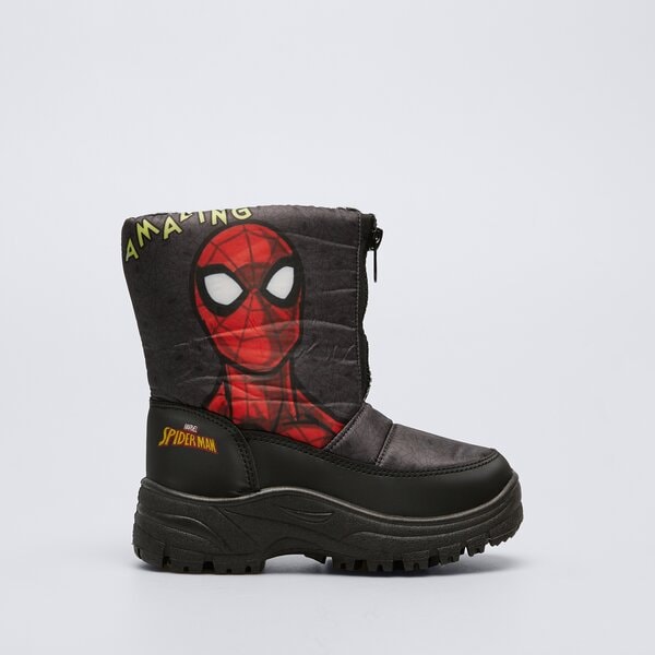 Buty trekkingowe dla dzieci MARVEL SPIDERMAN SNOWBOOT q323slmkd20 kolor czarny