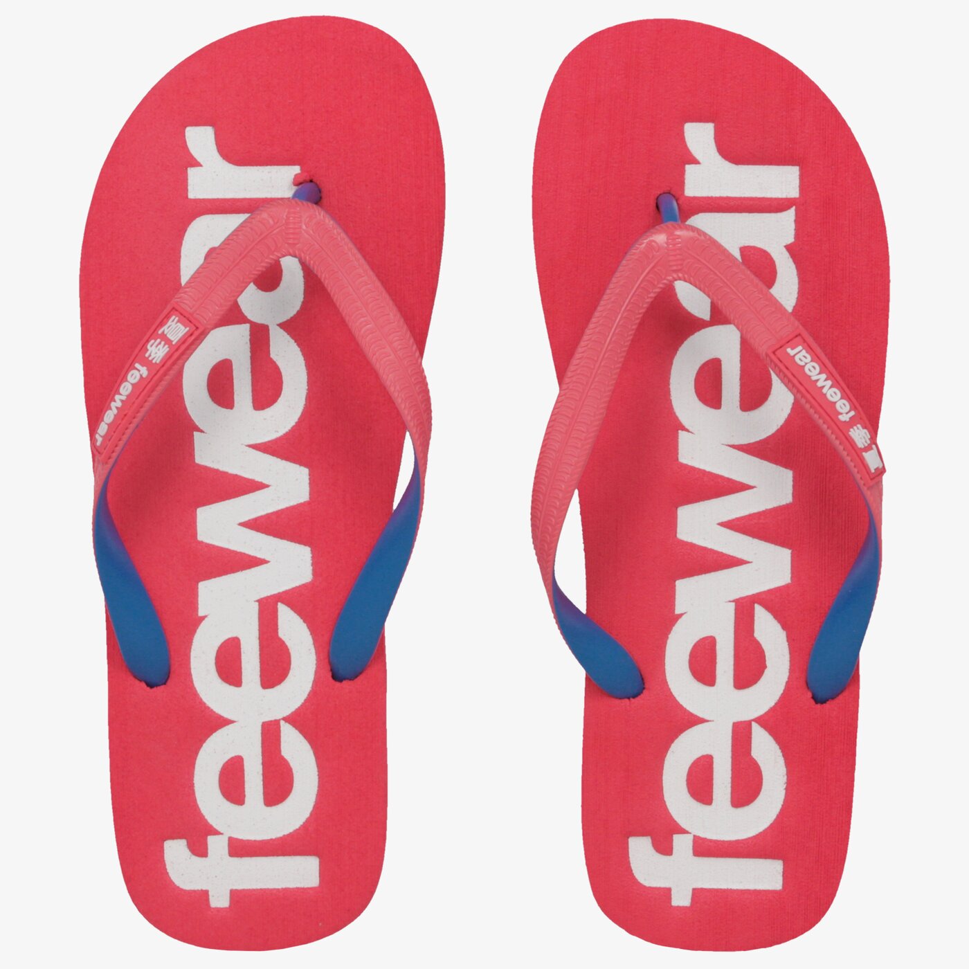 Klapki męskie FEEWEAR CRAZY fwmk119004 kolor czerwony