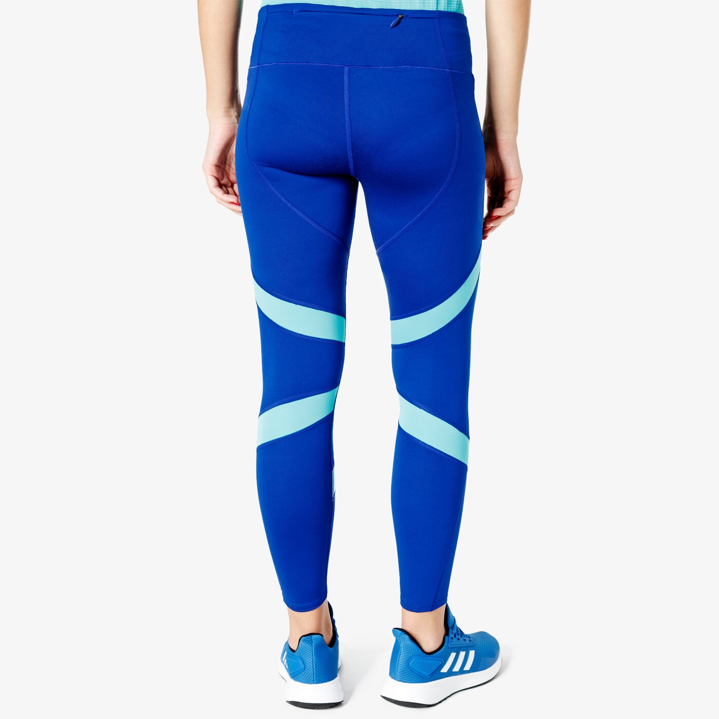 Spodnie dresowe damskie ADIDAS LEGGINGS HOW WE DO TIGHT cz7844 kolor niebieski