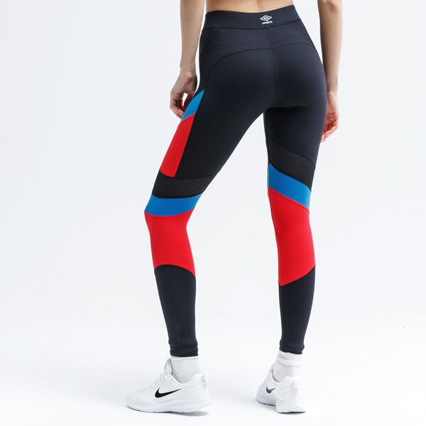 Spodnie dresowe damskie UMBRO LEGGINGS CLAMMY ul120spd17001 kolor multicolor