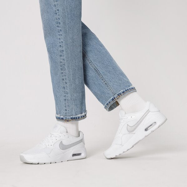 Buty sportowe damskie NIKE WMNS AIR MAX SC cw4554-100 kolor biały
