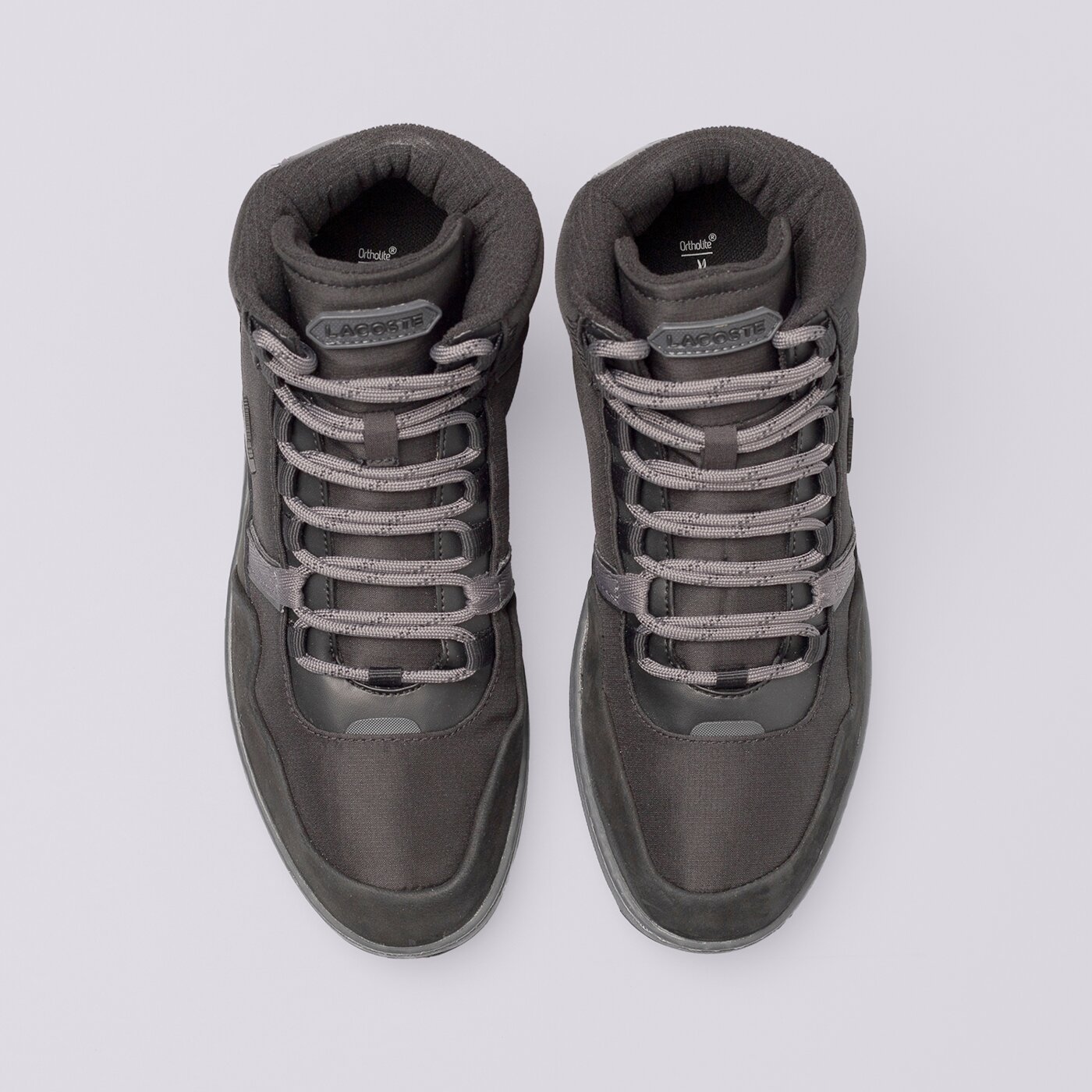 Buty outdoor męskie LACOSTE T-CLIP WNTR MID 222 2 744sma0065237 kolor czarny