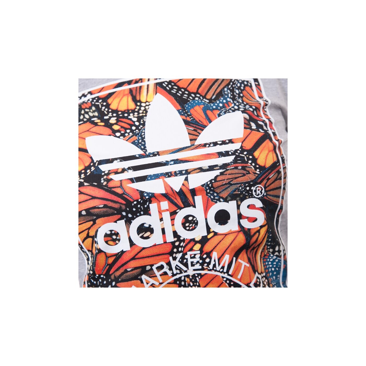 Koszulka damska ADIDAS T-SHIRT BF PRINT TEE m30299 kolor szary