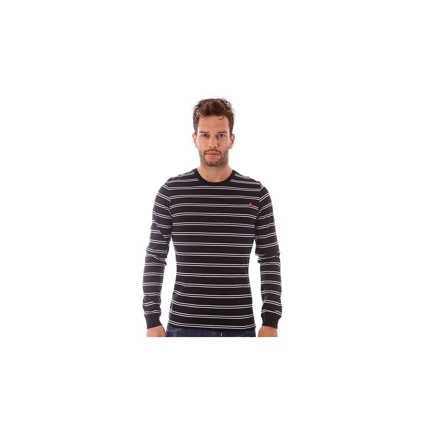 Bluza męska NIKE BLUZA GLORY LS TOP-STRIPE PKT 544073010 kolor multicolor