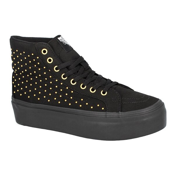 Buty sportowe damskie VANS SK8-HI PLATFORM  vrrf8sj kolor czarny