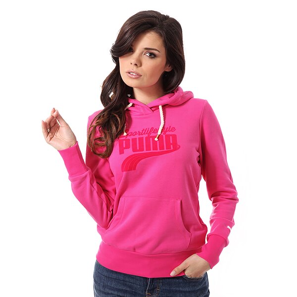 Bluza damska PUMA BLUZA F.ATHLETICS HOODIE 82807105 kolor różowy