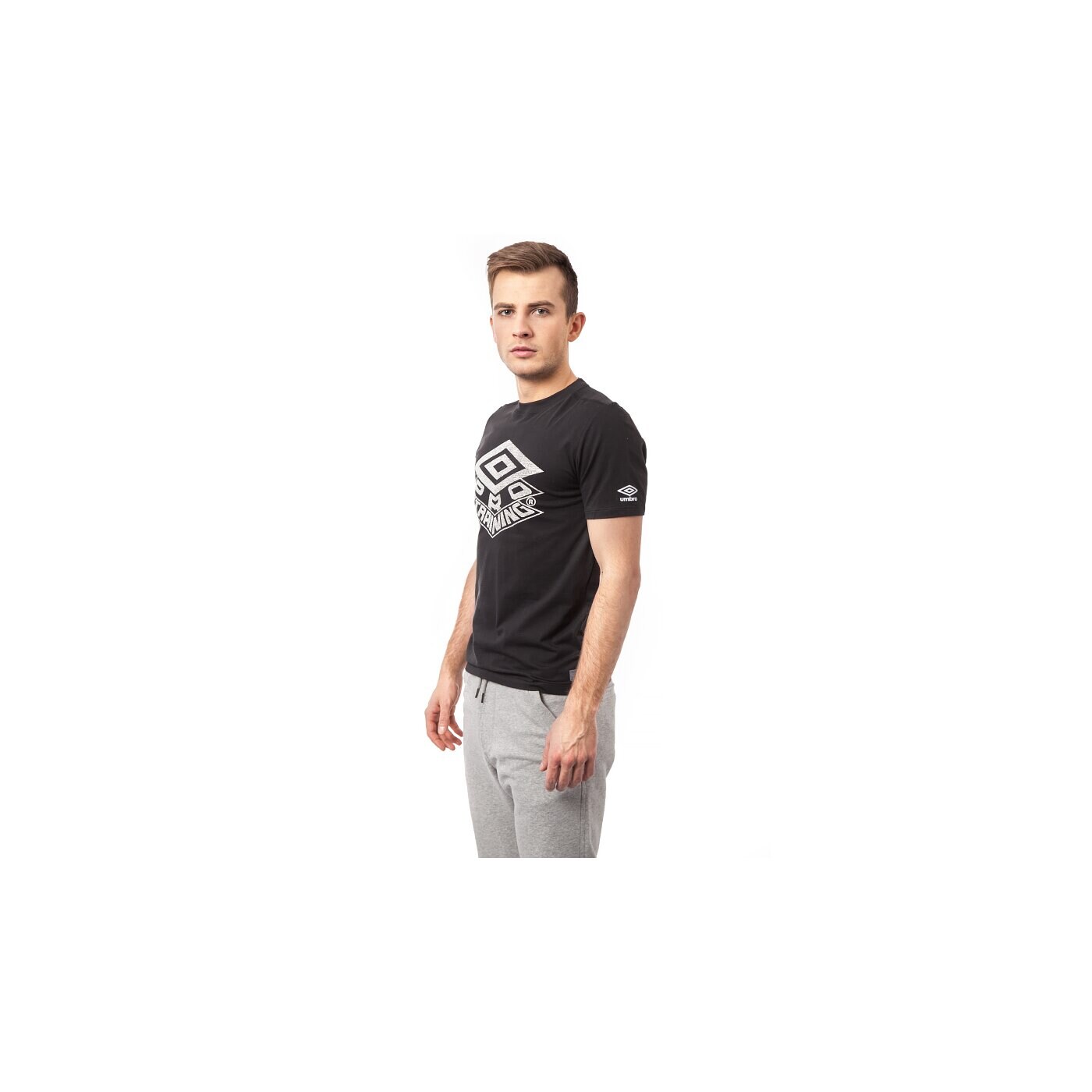 Koszulka męska UMBRO T-SHIRT PRO TRAINING 62915u060 kolor czarny